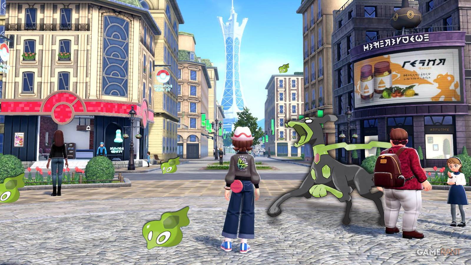 Pokemon Legends Z A Zygarde Approach