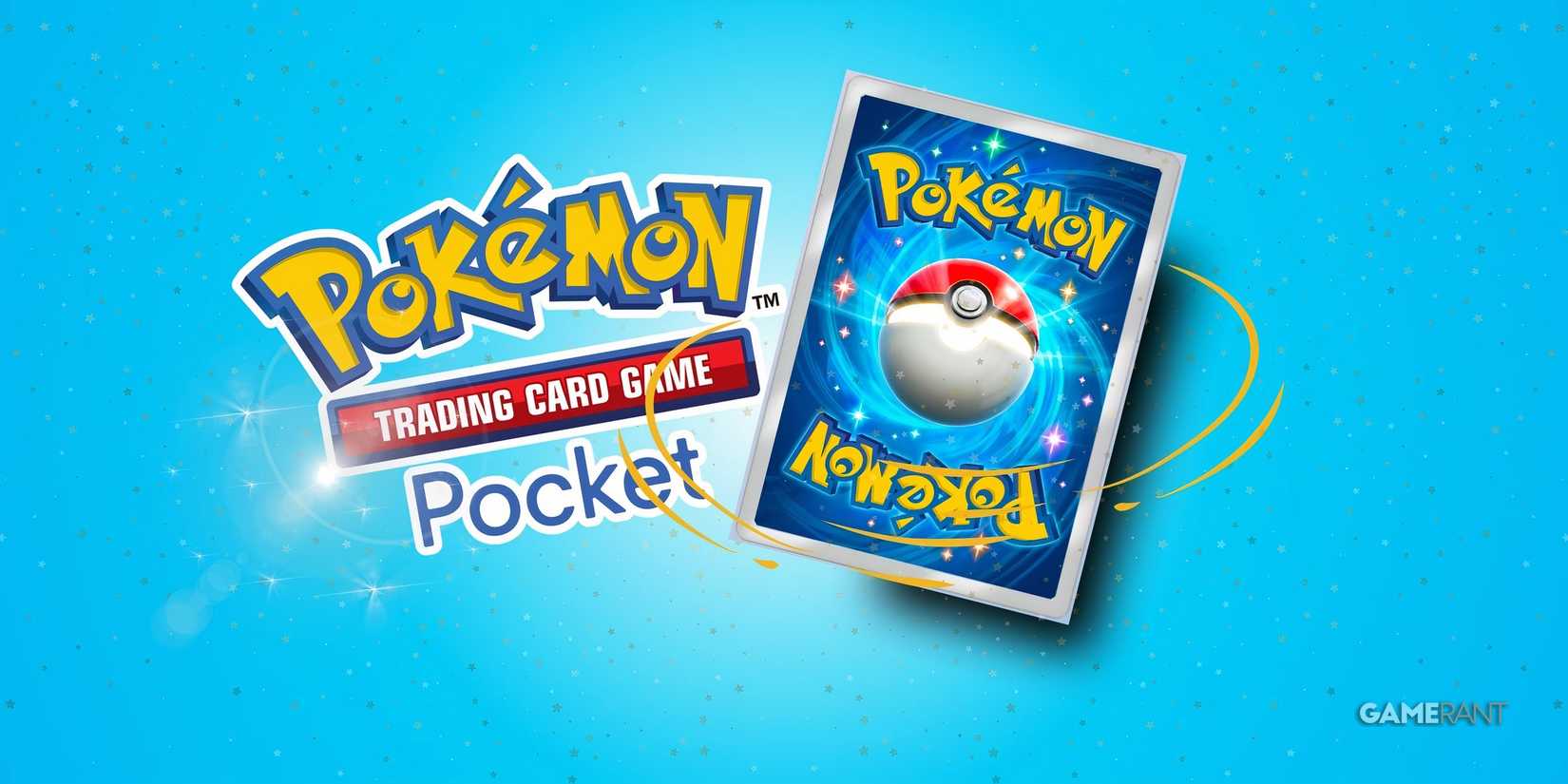 pokemon tcg pocket logo next to a card.