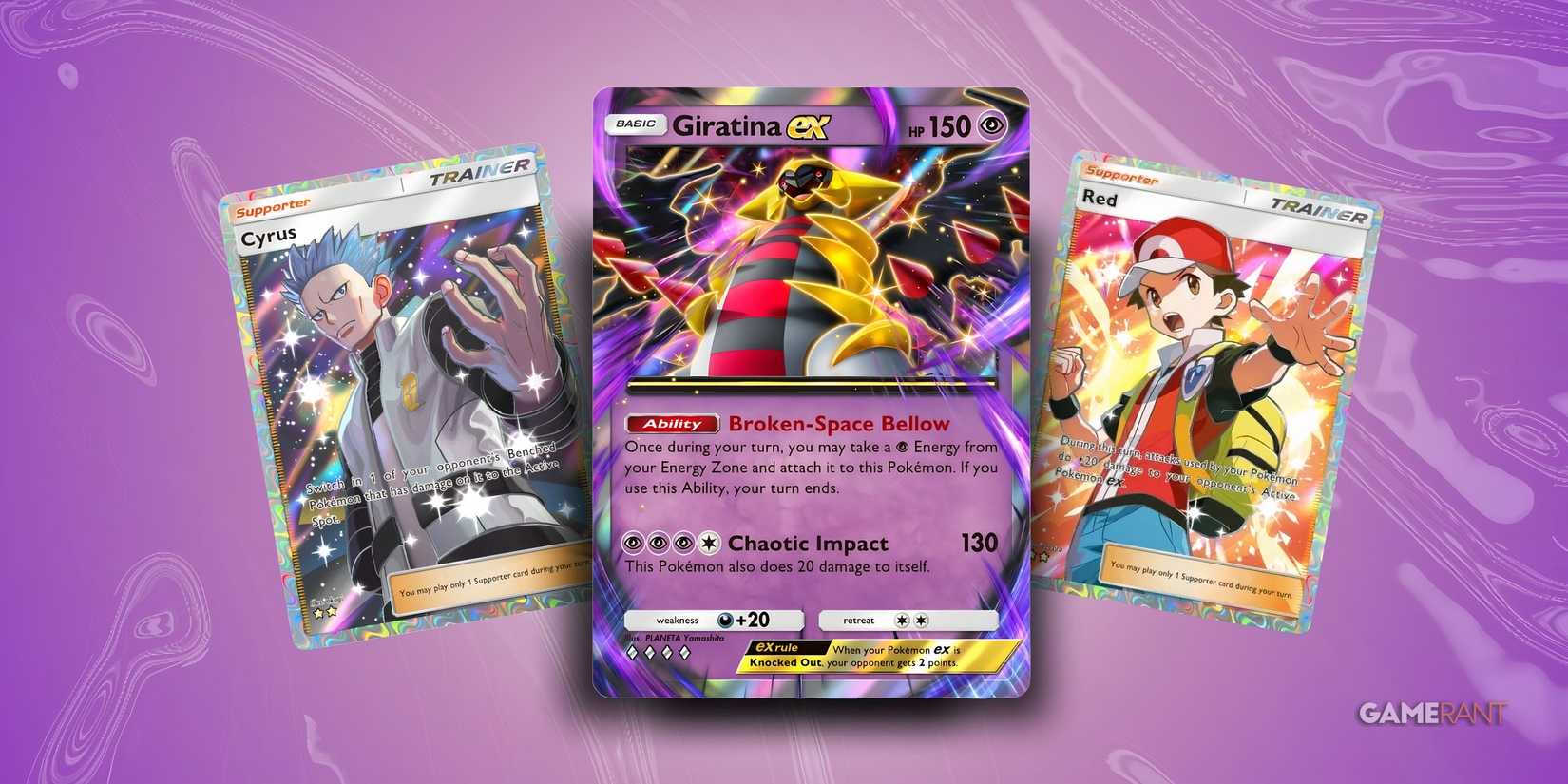 giratina ex 18-trainer deck in pokemon tcg pocket.