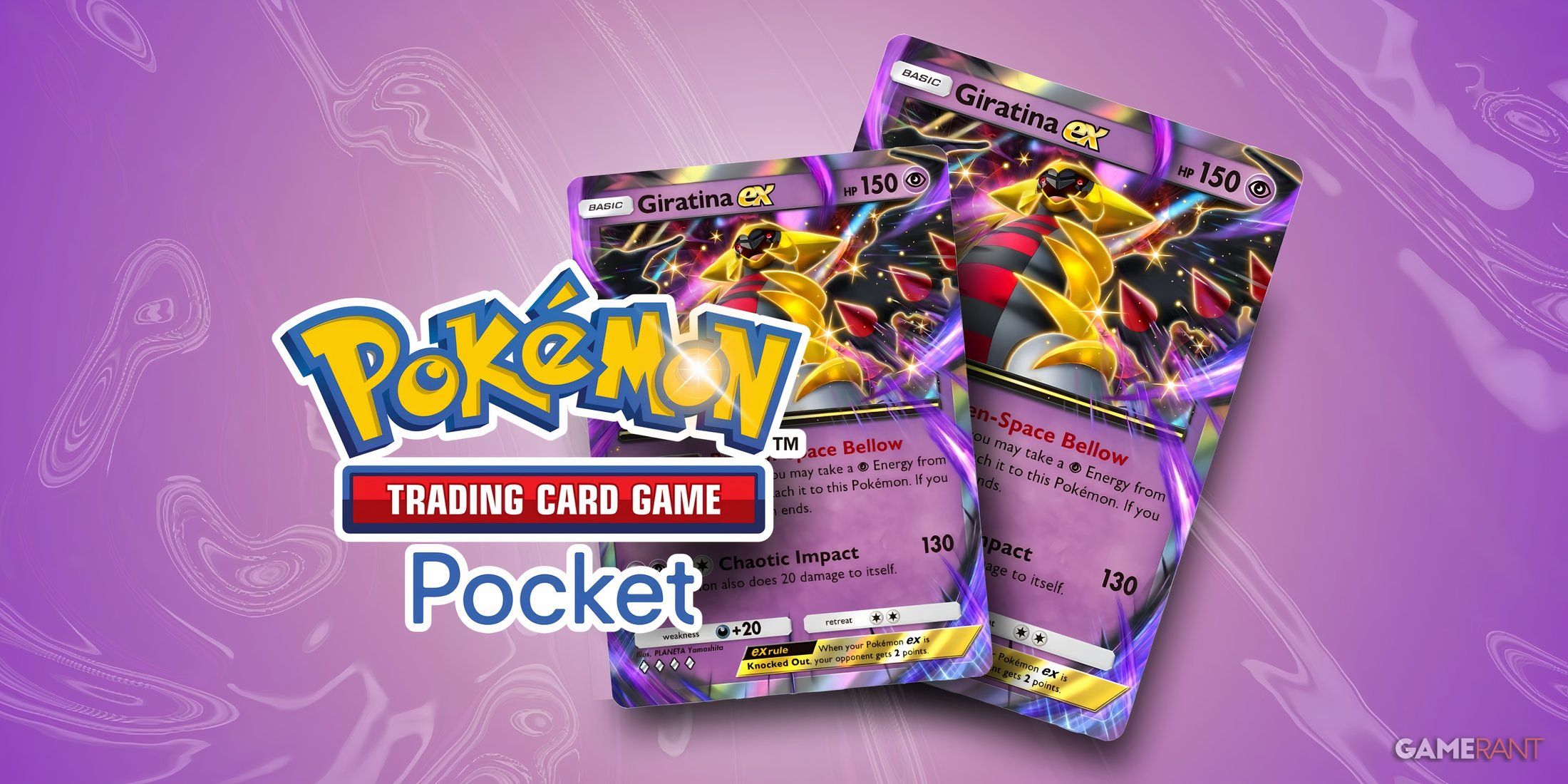 Giratina Exc Card in Pokemon TCG Pocket.