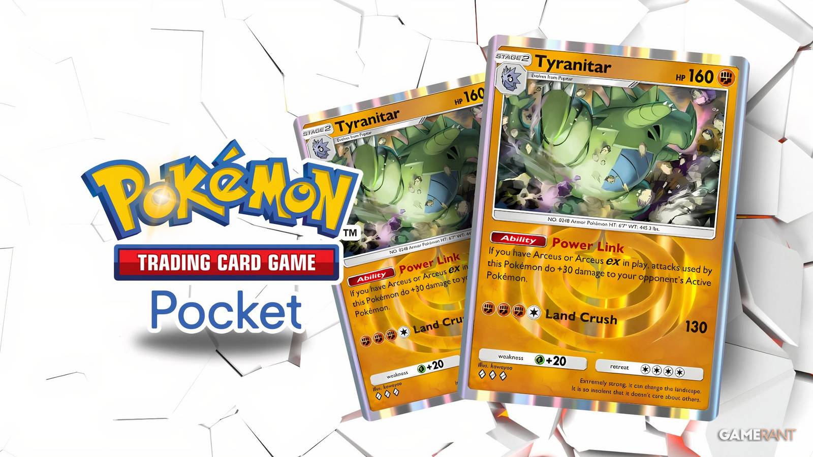 tyranitar in pokemon tcg pocket.