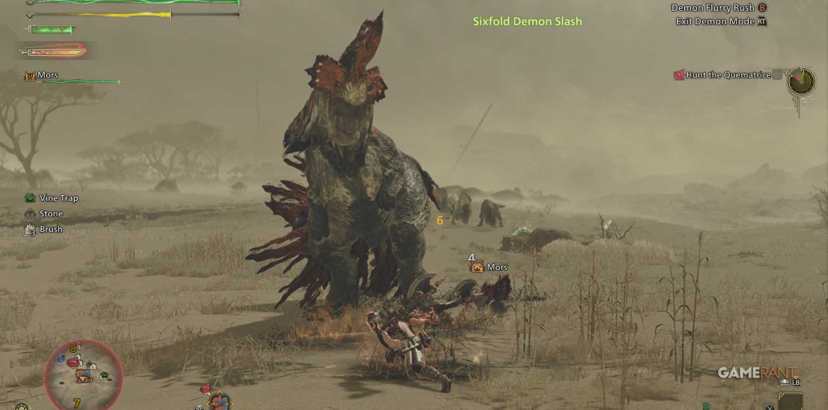 Poor stamina management in Monster Hunter Wilds leaves hunters vulnerable to monster attacks