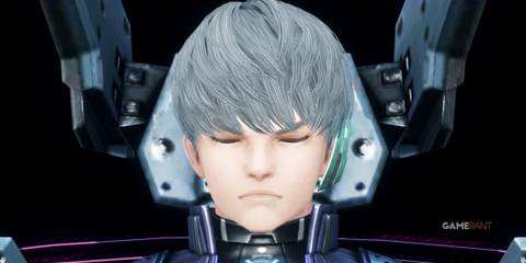 Protagonist inside cockpit, ready to activate Skell in Xenoblade Chronicles X Definitive Edition