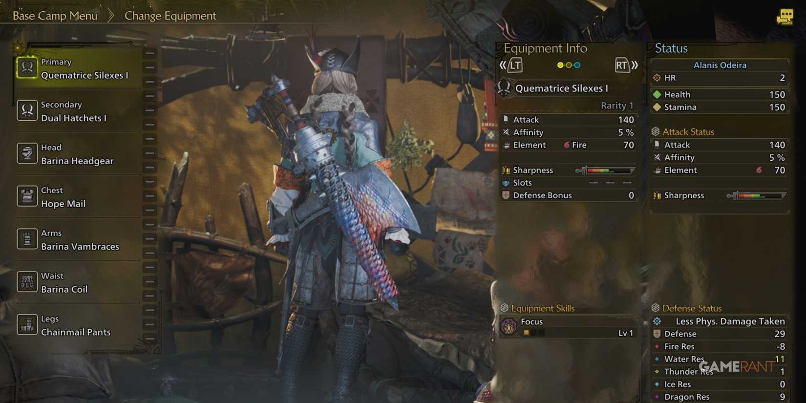 Quematrice Silexes & Dual Hatchets in MH Wilds maximize fire-element damage with dual weapons ensuring high DPS against monsters