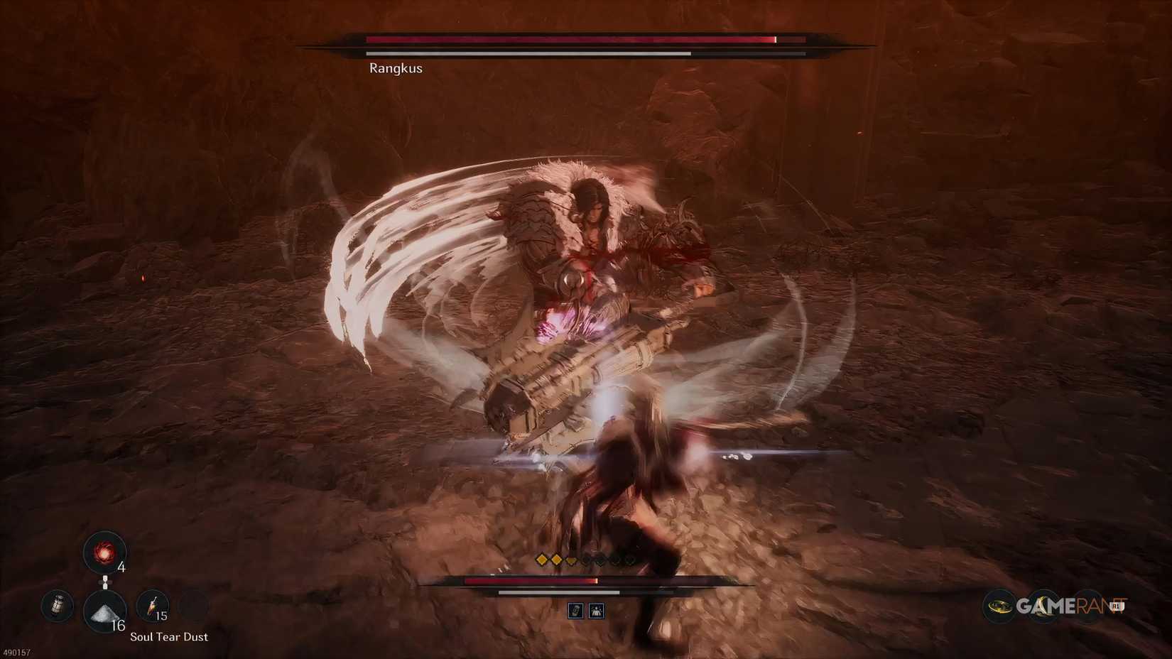 Rangkus Attack Overview In The First Berserker Khazan 4