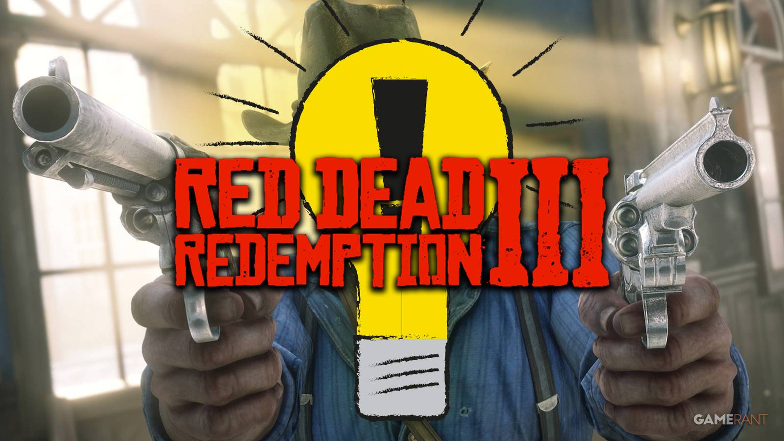 Red Dead Redemption 3 Reinvent Gun Play