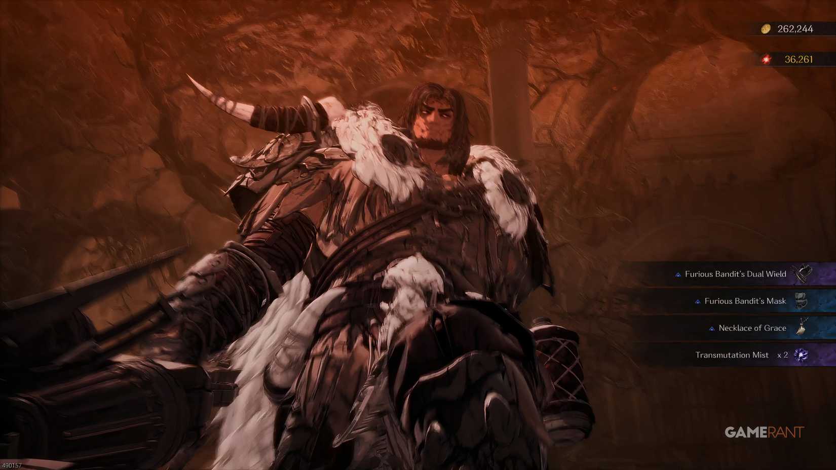 Rewards For Beating Rangkus In The First Berserker Khazan