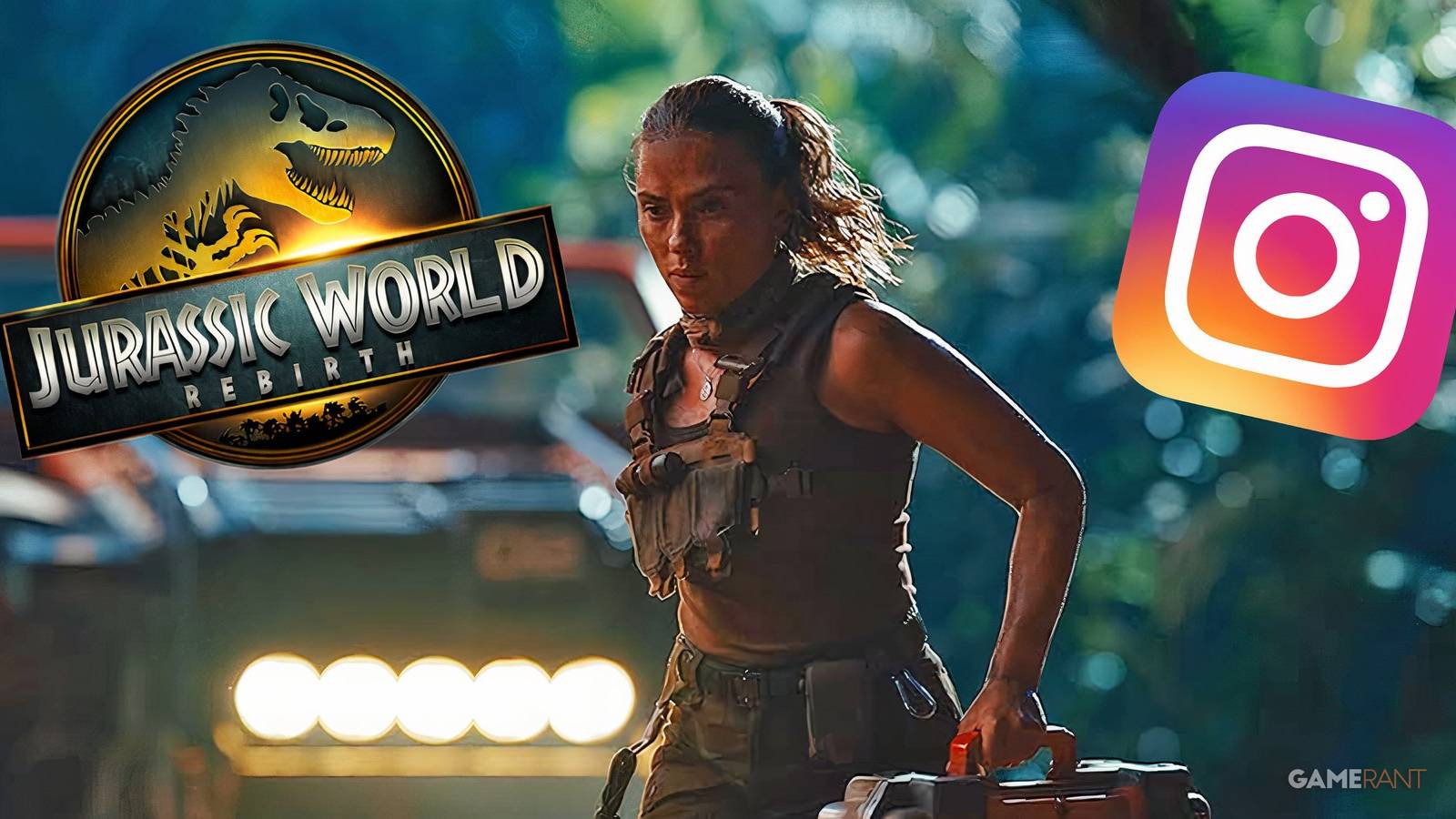 Scarlett Johansson Instagram Account Jurassic World Rebirth