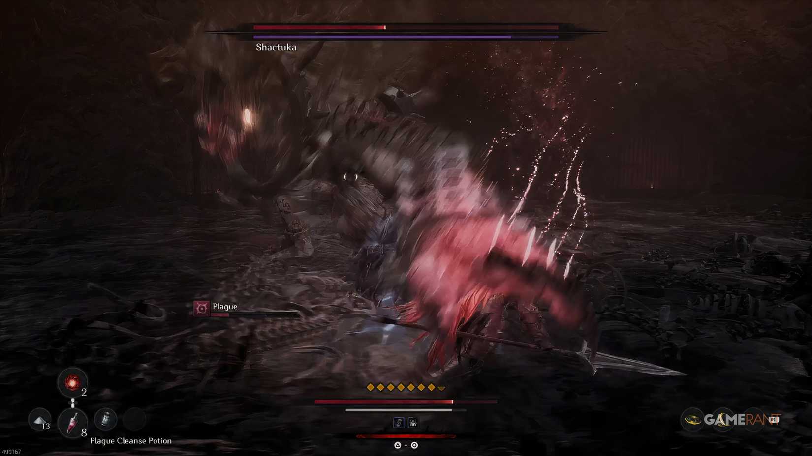 Shactuka Attack Overview In The First Berserker Khazan 10