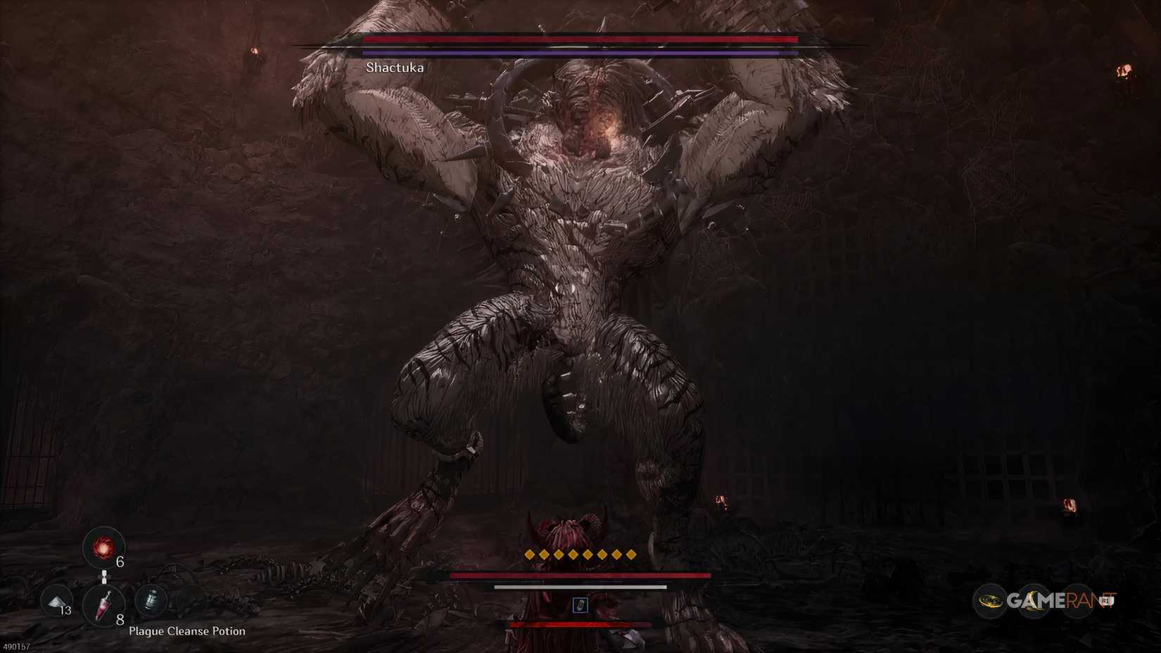 Shactuka Attack Overview In The First Berserker Khazan 2