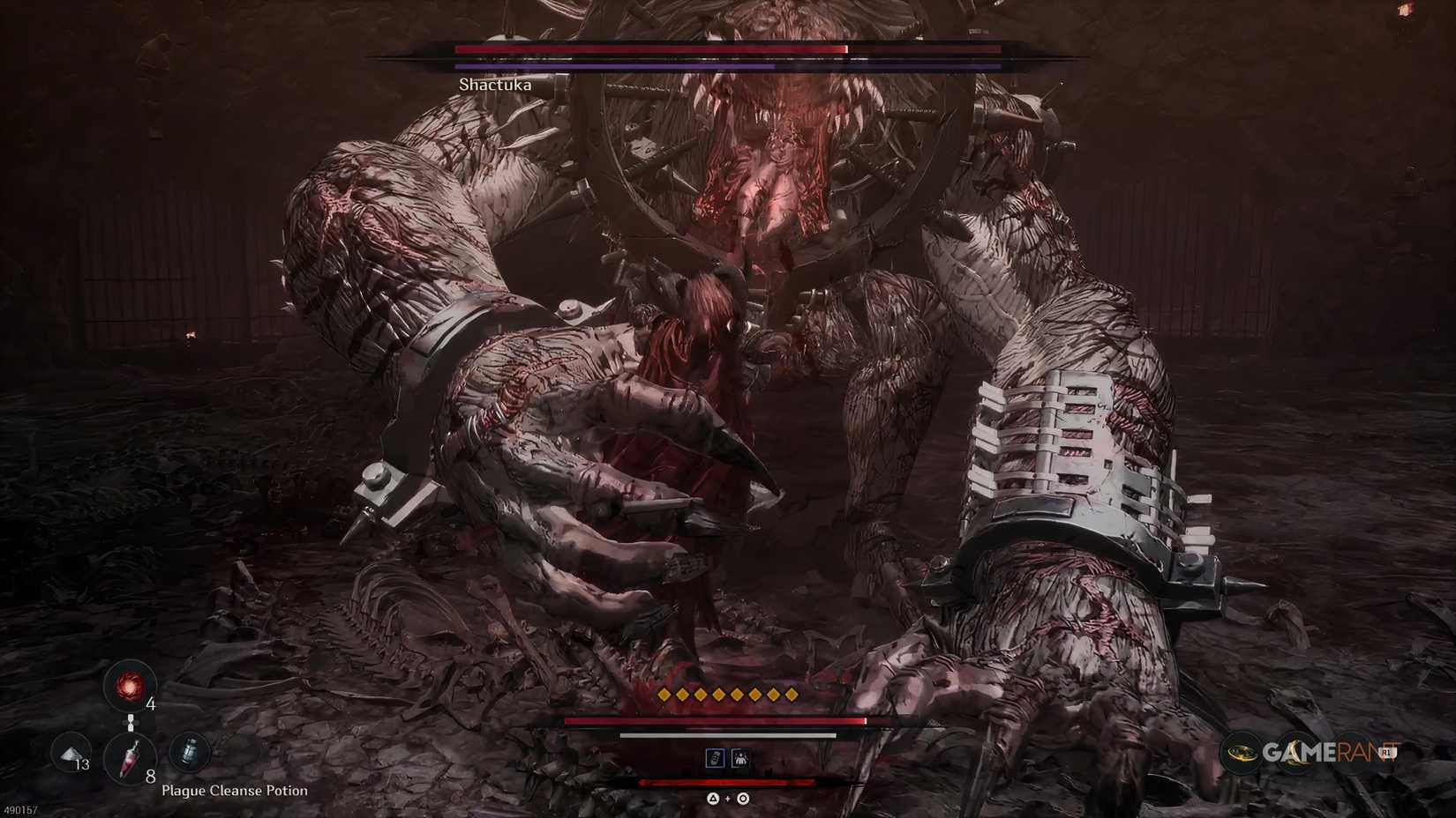 Shactuka Attack Overview In The First Berserker Khazan 9