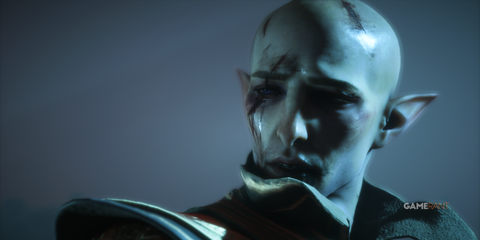 Solas expressing regret as he faces his final choices