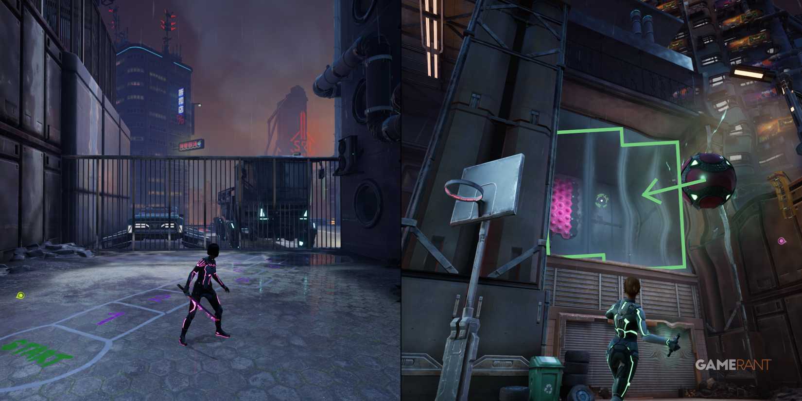 Split Fiction Chapter 1 Neon Revenge Walkthrough - Play Me Techno - Break The Glass next to Mio