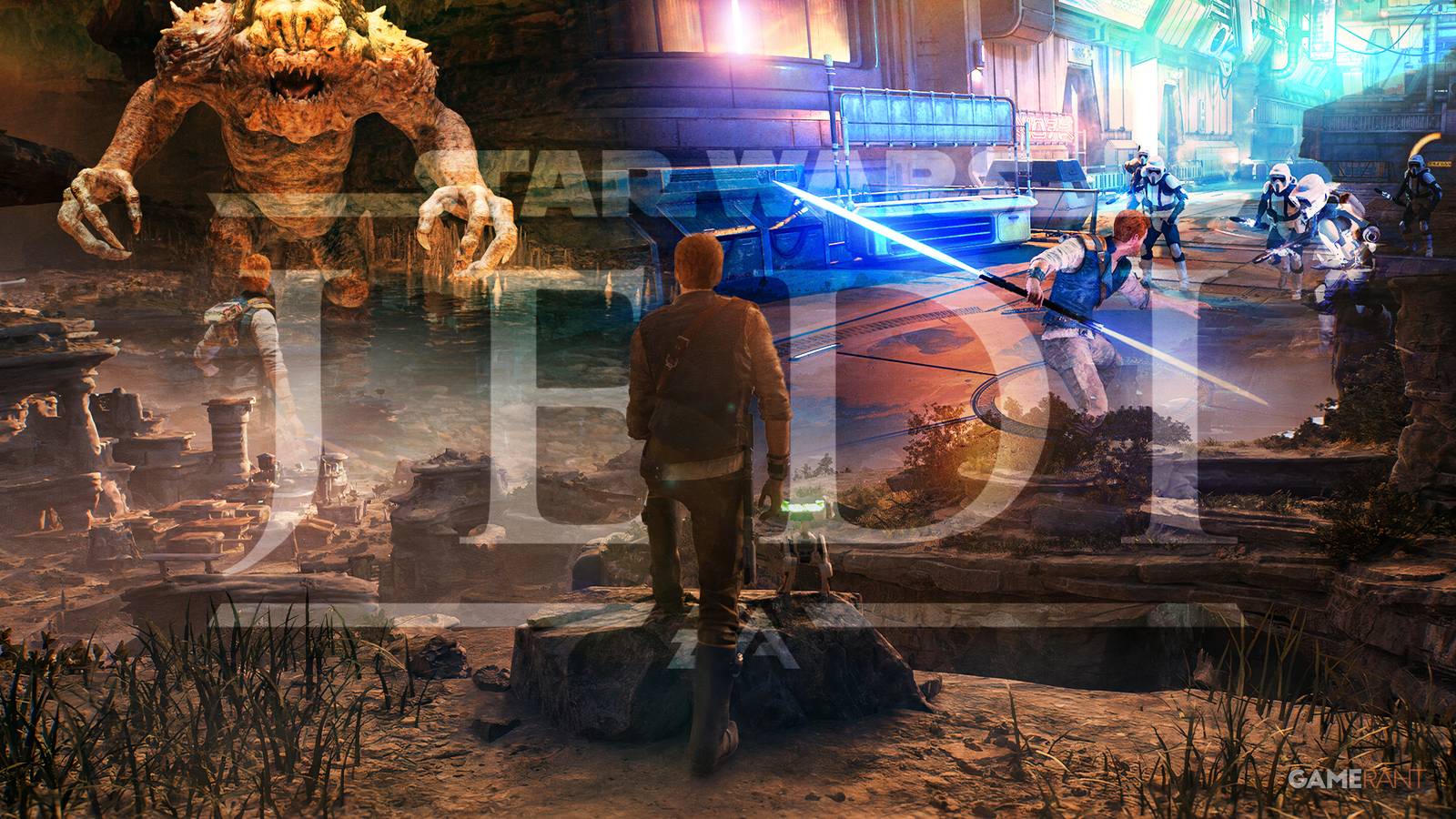 Star Wars Jedi Threequel World Large Laborious