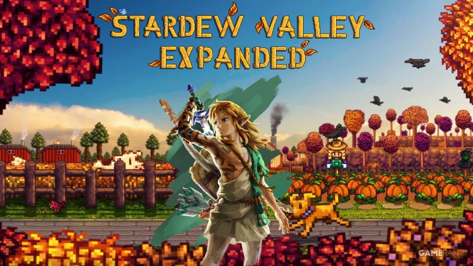 stardew valley expanded creator teases mod castle village featuring zelda-inspired dungeons 