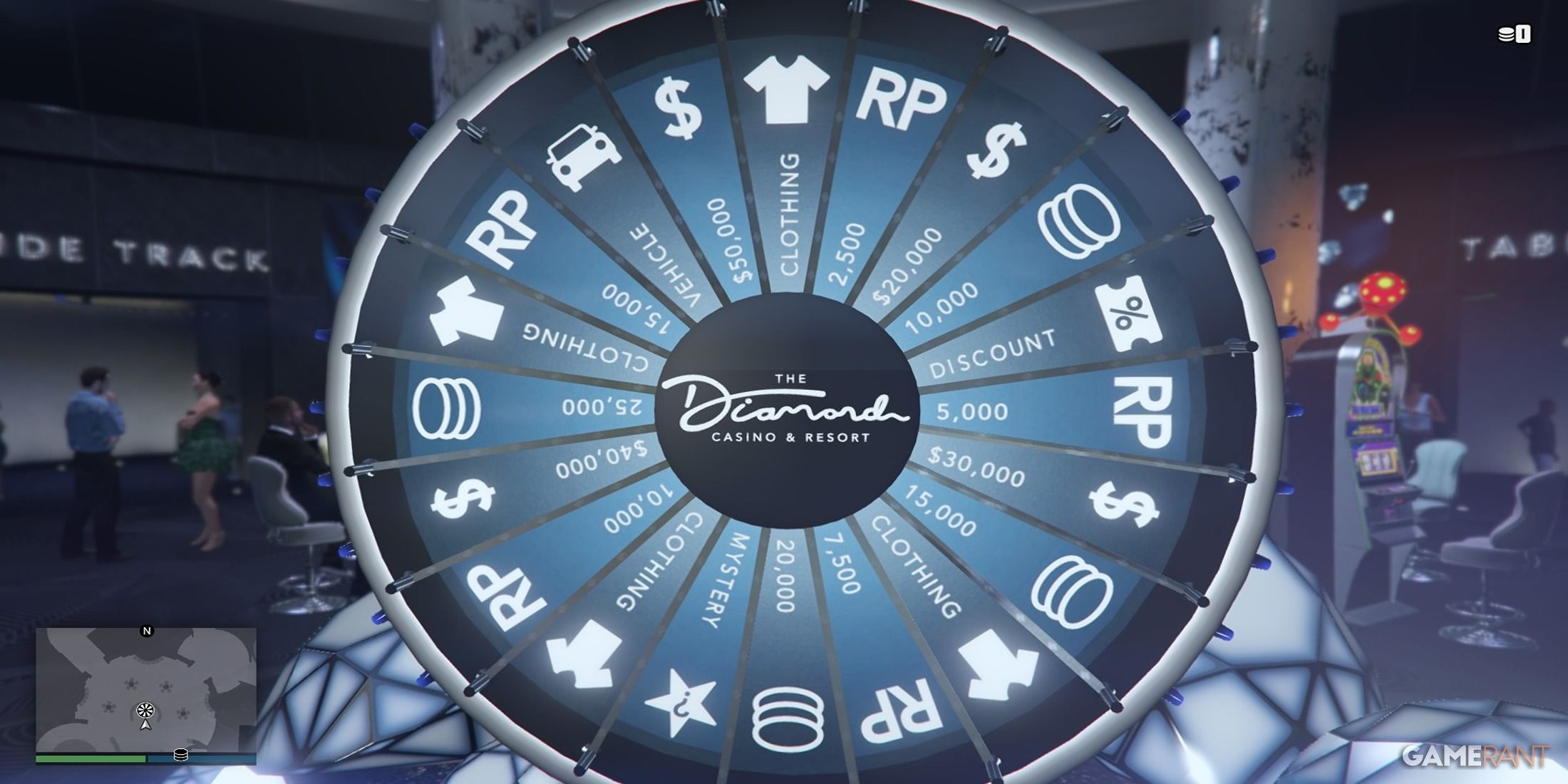 The Casino Wheel In GTA Online