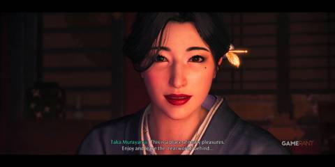 Taka Murayama welcoming the player in Rise of the Ronin