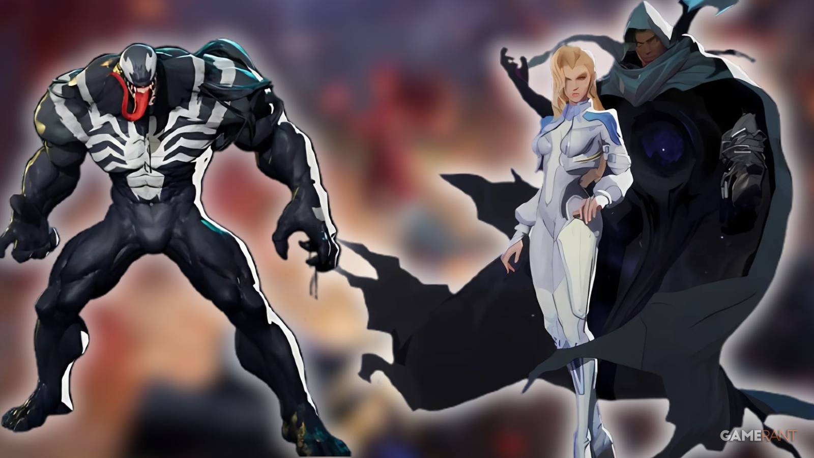 Marvel Rivals reveals new skins for Venom and Cloak and Dagger.
