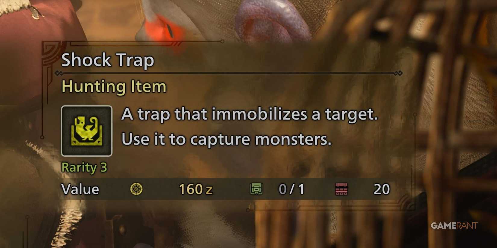 Shock Trap in Monster Hunter Wilds