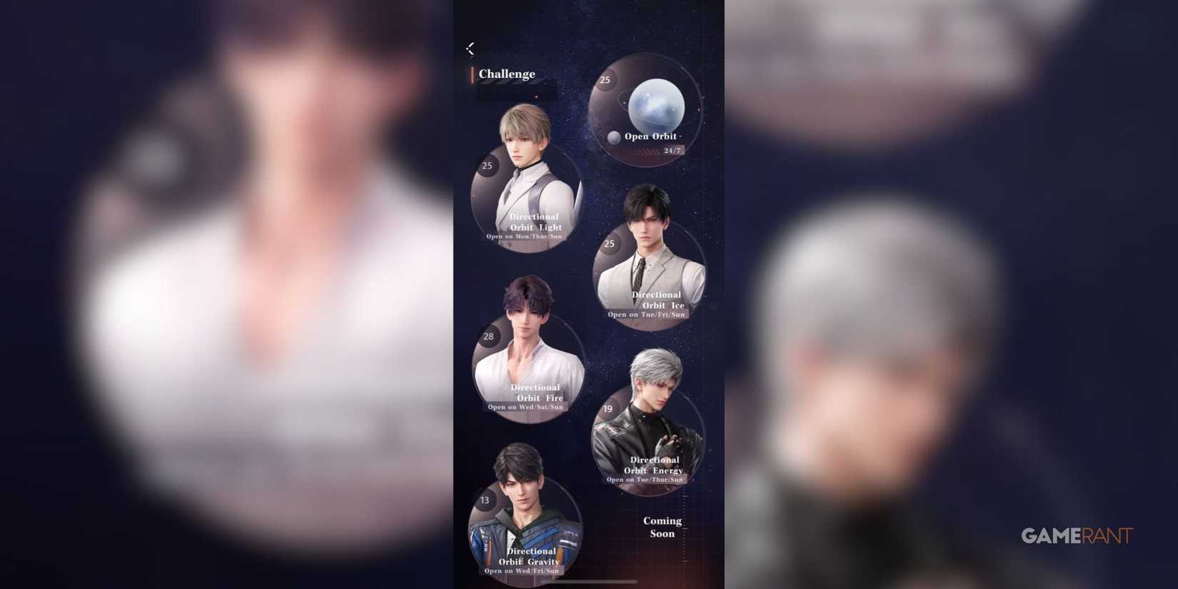 Deepspace orbit selection in Love and Deepspace