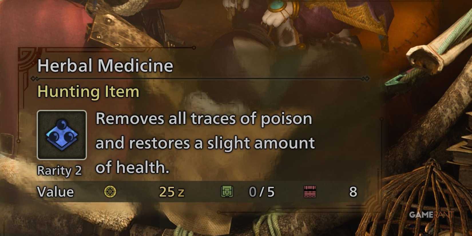 Herbal Medicine in Monster Hunter Wilds