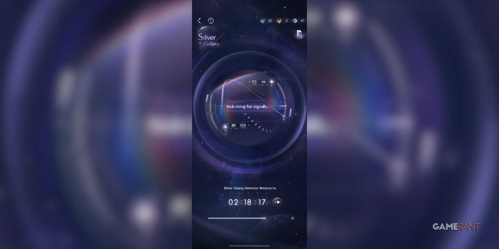 Silver Galaxy in the Galaxy Explorer of Love and Deepspace