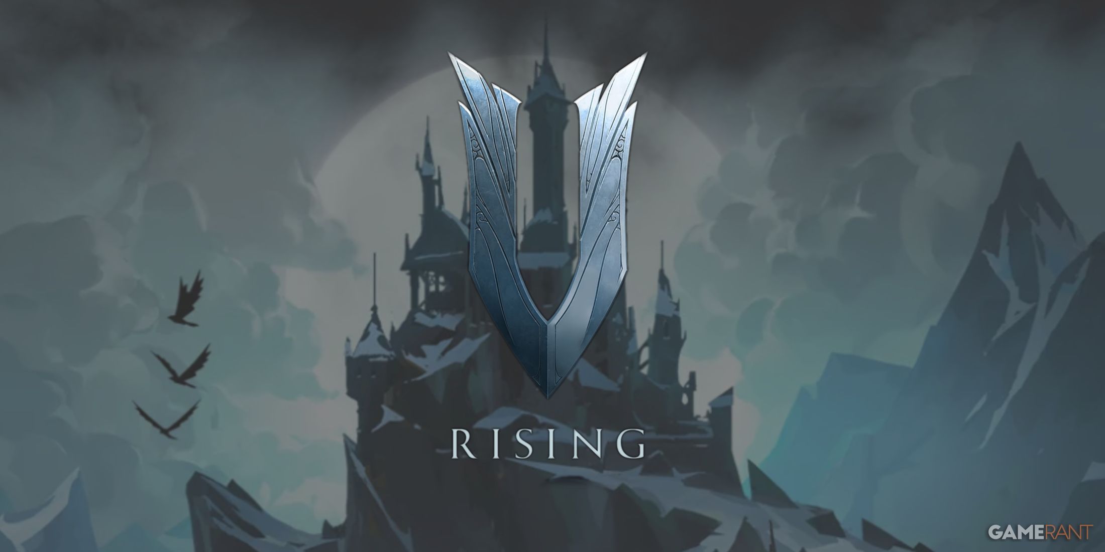 V Rising official castle art with game logo edit GAMERANT