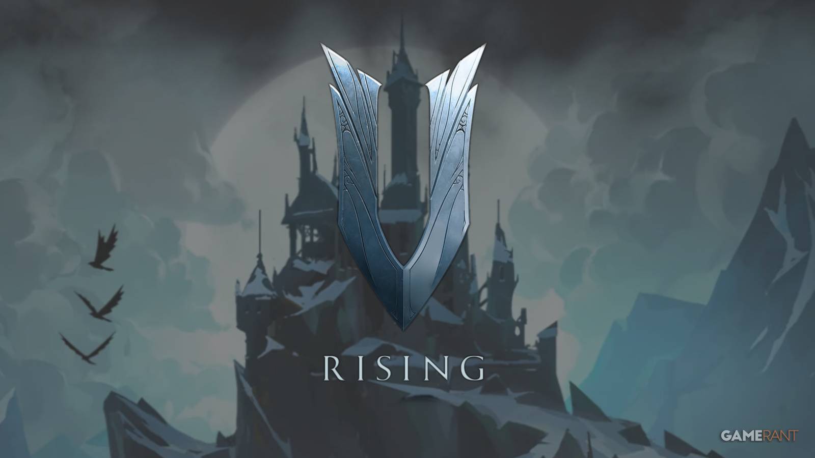 V Rising official castle art with game logo edit GAMERANT