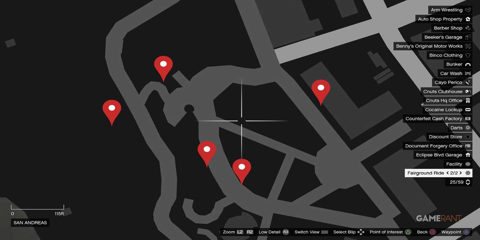 All G's Cache Locations in GTA Online