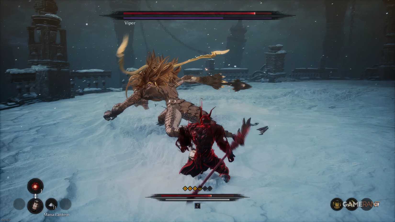 Viper Attack Overview In The First Berserker Khazan 3