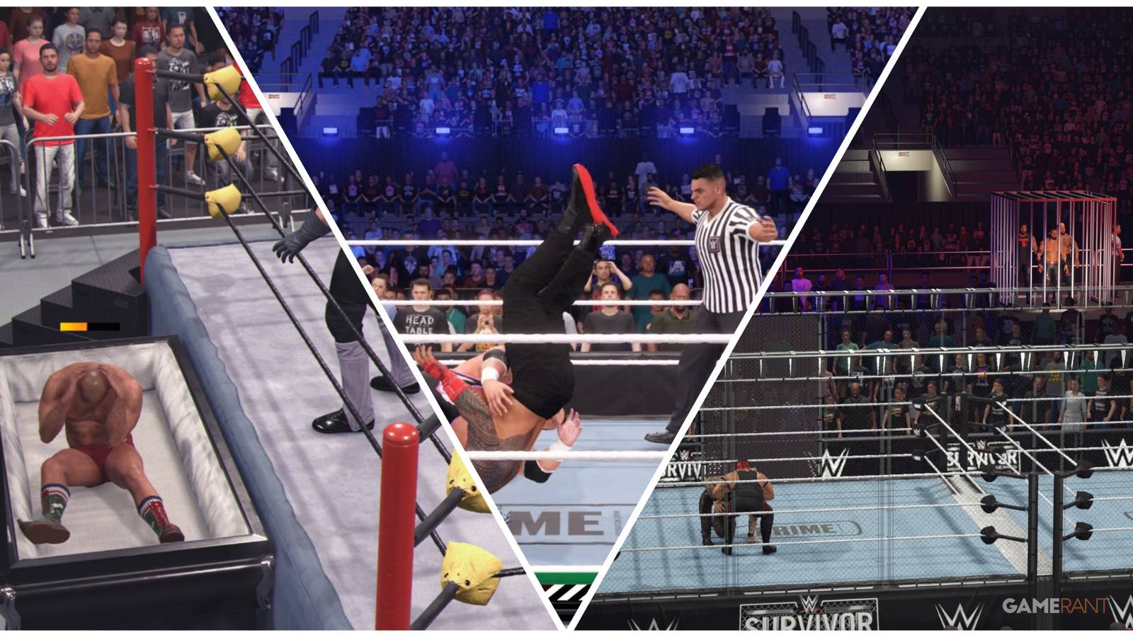 WWE 2K25 Casket Match,  Special Guest Referee Match, Wargames Match