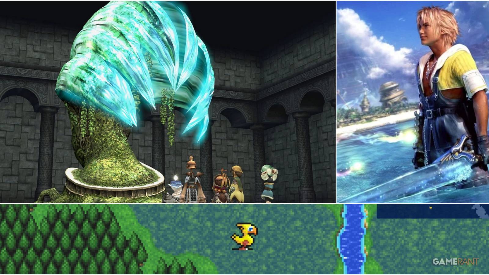 Final Fantasy Crystal Chronicles, Final Fantasy 10, Final Fantasy 2