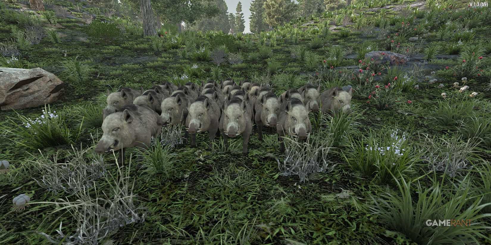 7 Days To Die Boar Horde