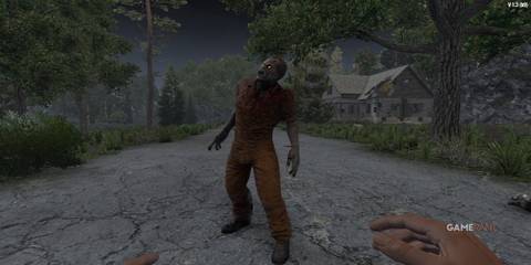 A Single Feral Zombie