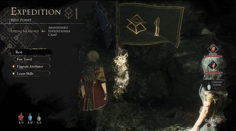 abandoned expeditioner camp 