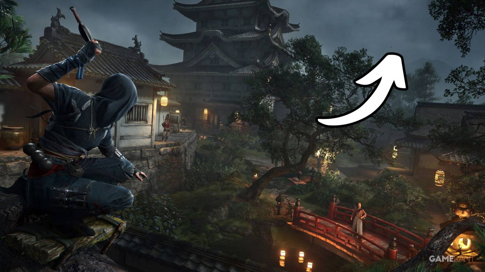 assassin's creed shadows players spots impressive sky full of stars