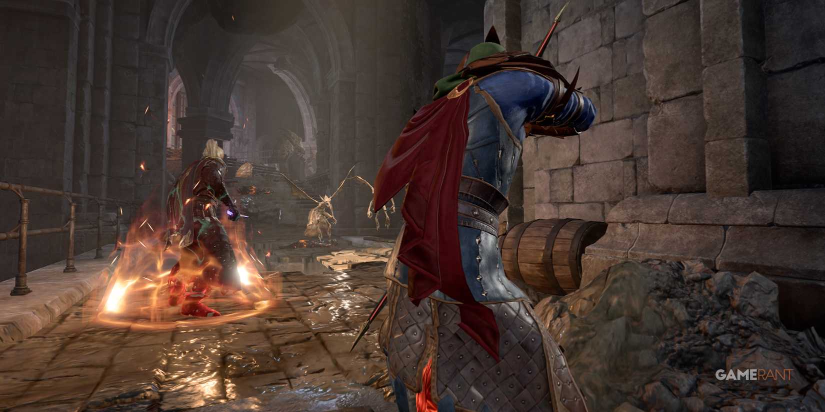 Astarion using an Arcane Archer and Assassin Rogue multiclass to ambush enemies in Baldur's Gate 3 Patch 8