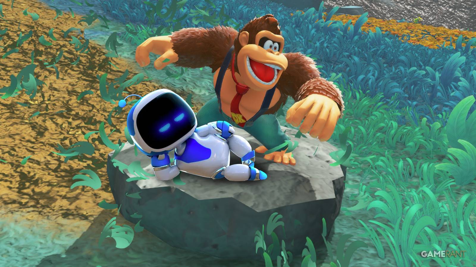 Astro Bot Donkey Kong Bananza Match