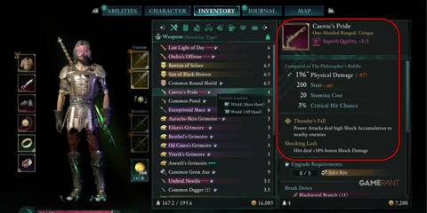 Avowed-Caerocs-Pride-Endgame-Weapons