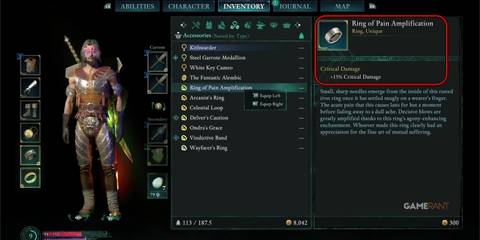 Avowed-Ring-Pain-Amplification-Menu