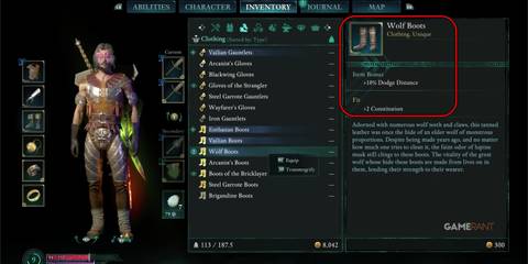 Avowed-Wolf-Boots-Menu