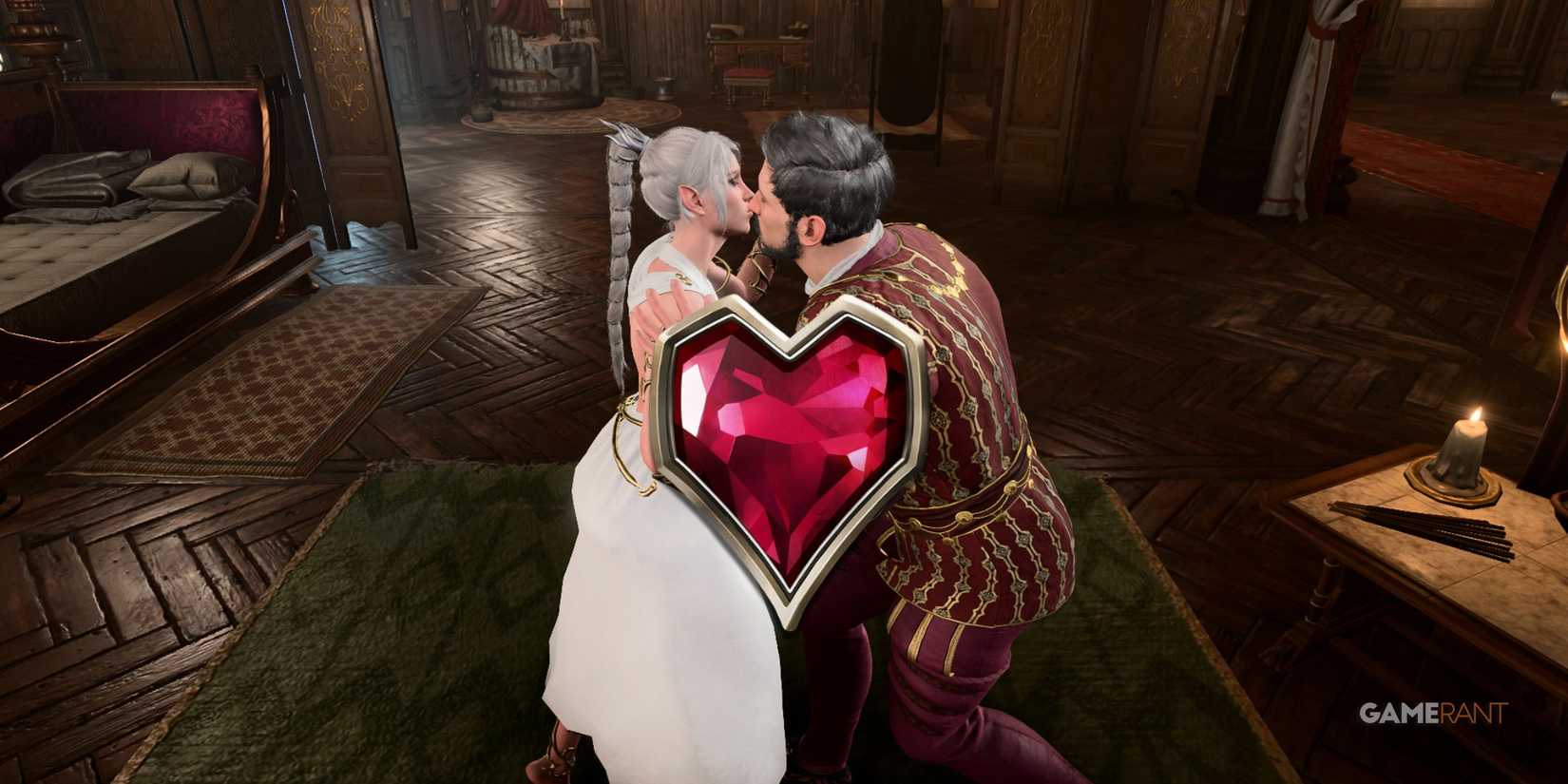 Baldur's Gate 3 - Characters Kissing