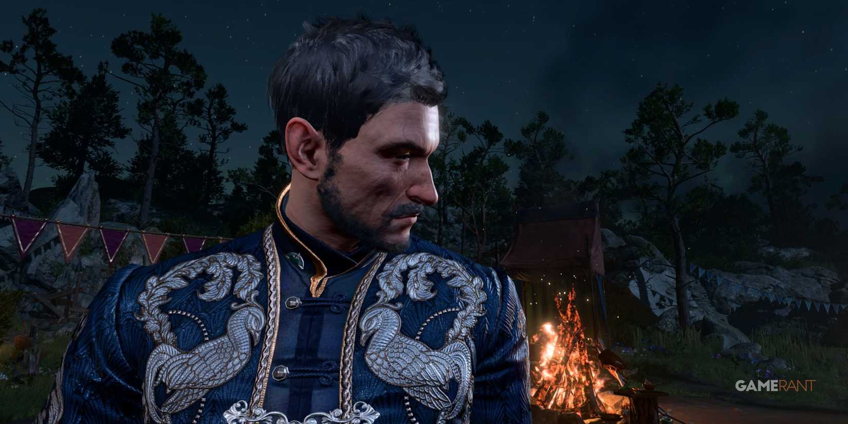 Baldur's Gate 3 - Male Human Up Close