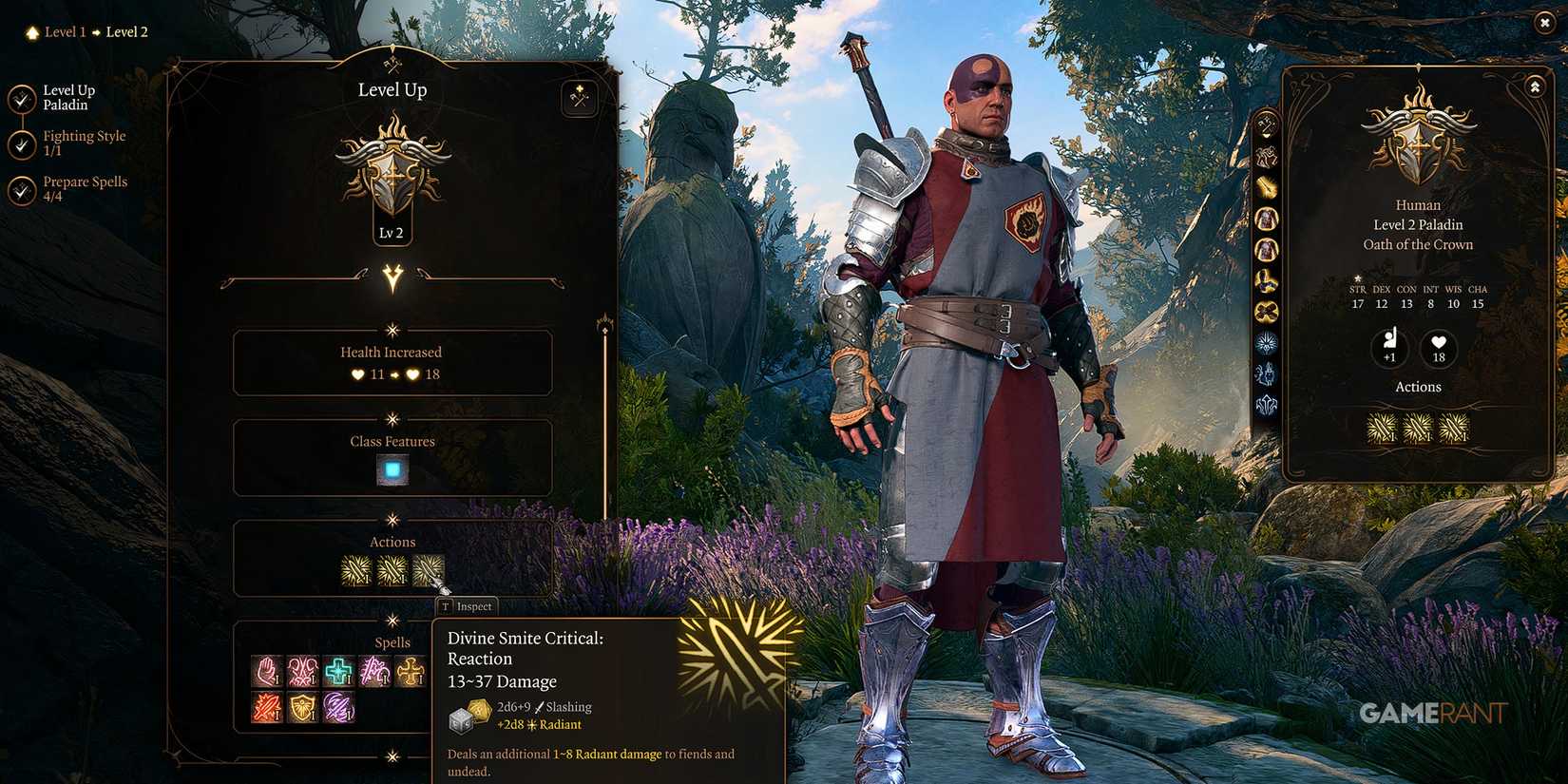 Minsc Respeccing Into A Paladin In Baldur's Gate 3