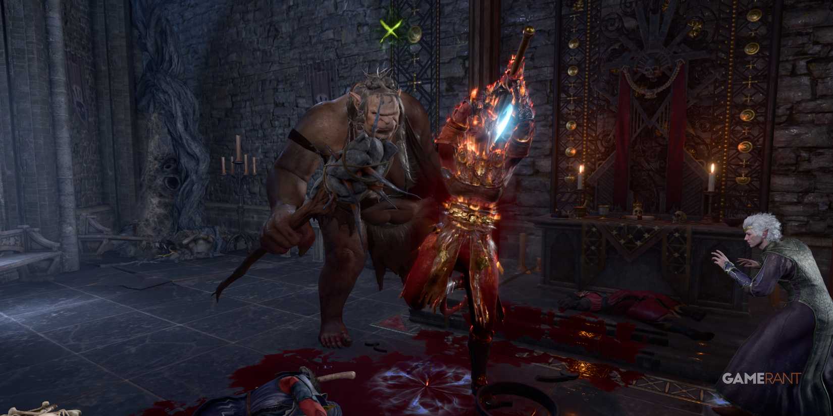 Baldur's Gate 3 Patch 8 showcasing Karlach’s devastating multiclass as Fighter and Path of the Giant Barbarian