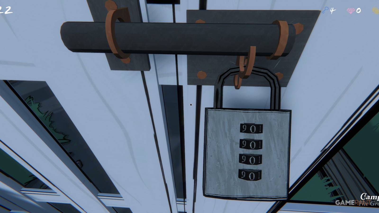 blue prince campsite code lock featured