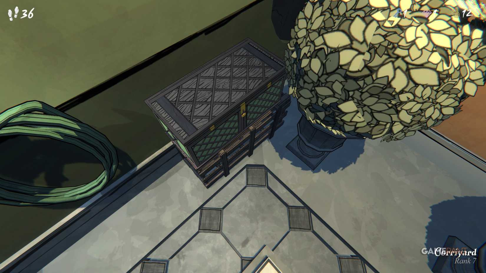 blue prince how to open locked trunks 1