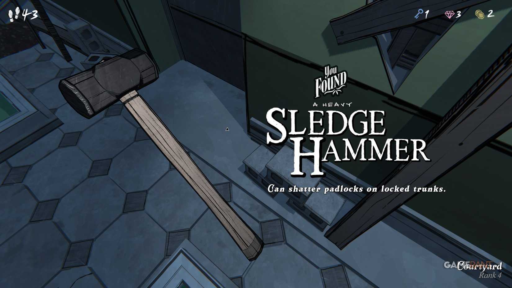 blue prince how to open locked trunks 2