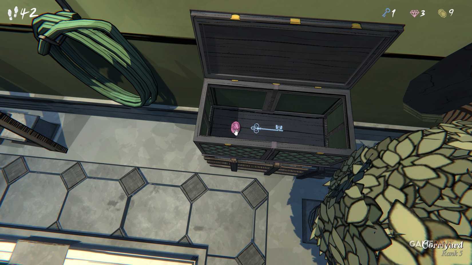 blue prince how to open locked trunks 4