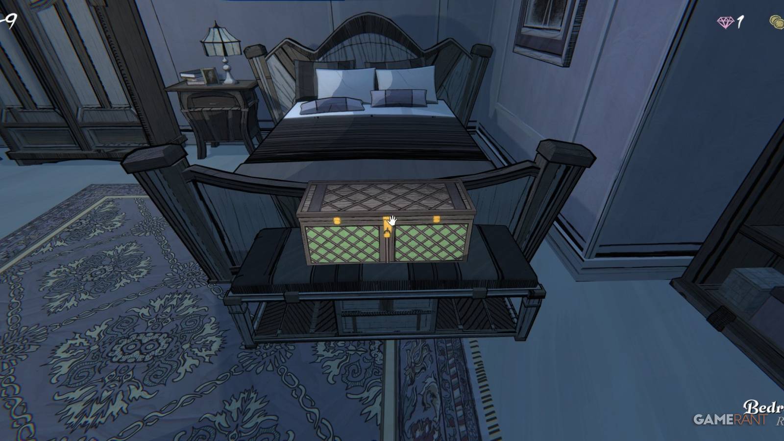 blue prince how to open locked trunks featured